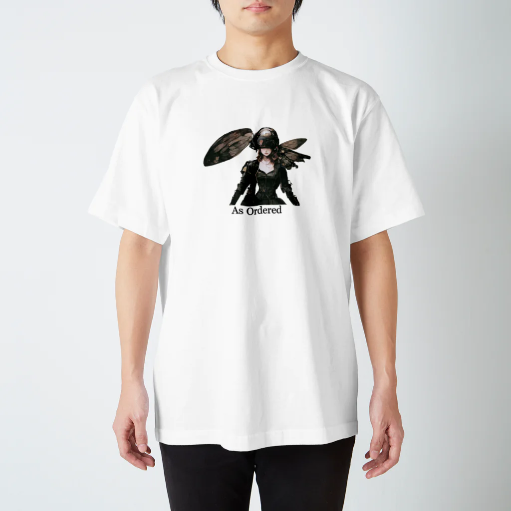Valkyrie Arsenal（doll・かわいいアイテム)のFantasy:09 Soldier Bee(兵士蜂A) Regular Fit T-Shirt