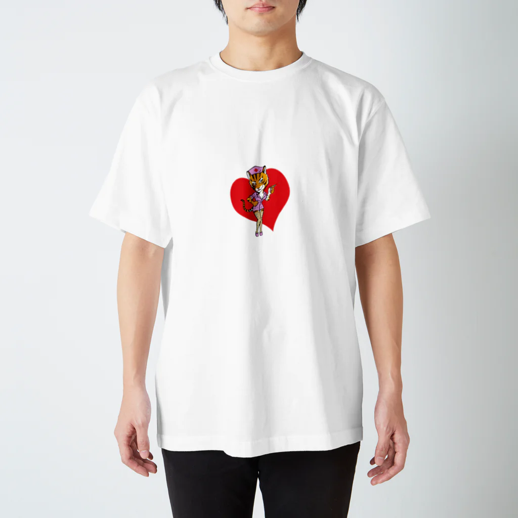 爆弾小僧のセクシータイガー　ナース Regular Fit T-Shirt