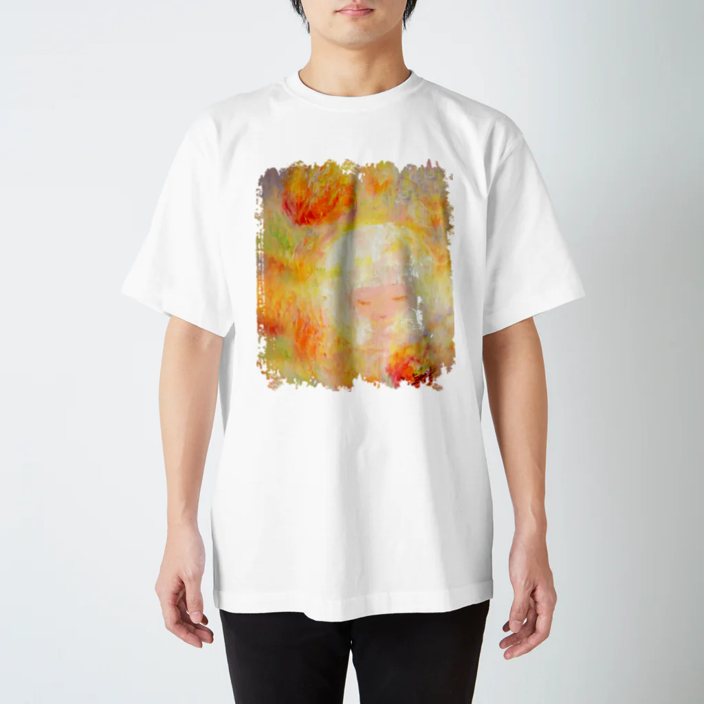 &Earthの花少女1 スタンダードTシャツ