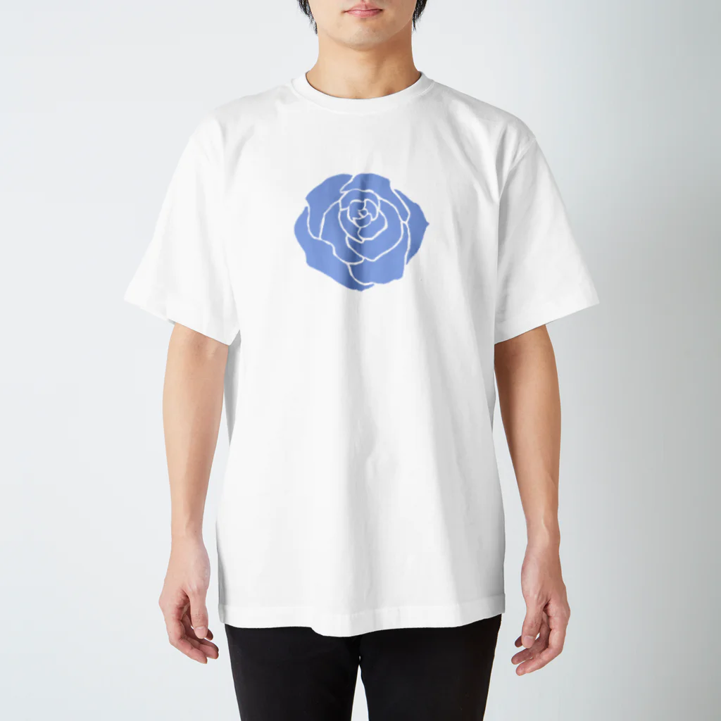 華＠AutoCAD特化ブログ育成中のブルーローズ Regular Fit T-Shirt