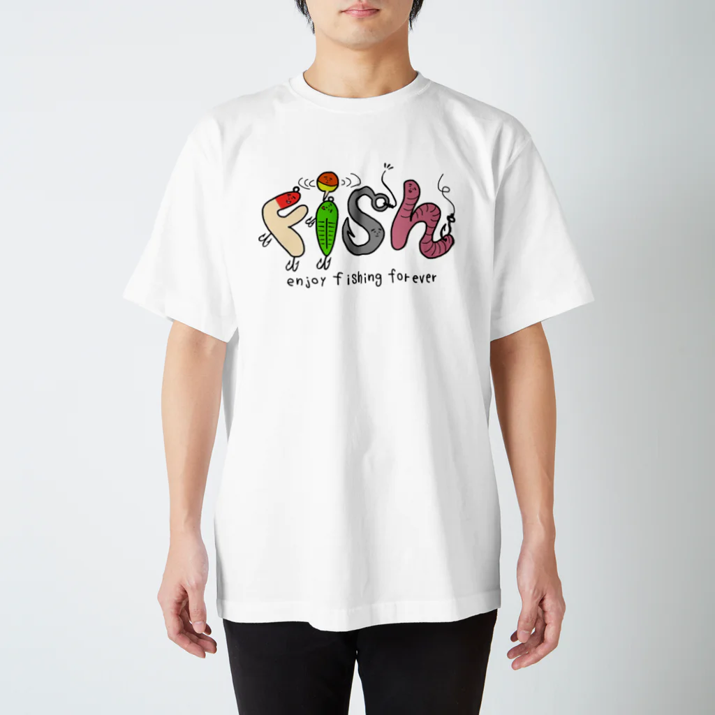 壮平シールのfish Regular Fit T-Shirt