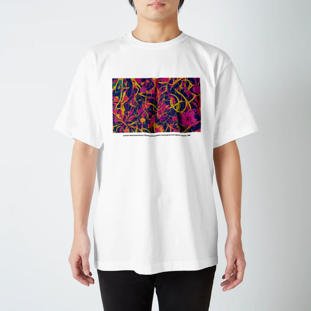 DBSのDBS_Flower pattern_003 Regular Fit T-Shirt