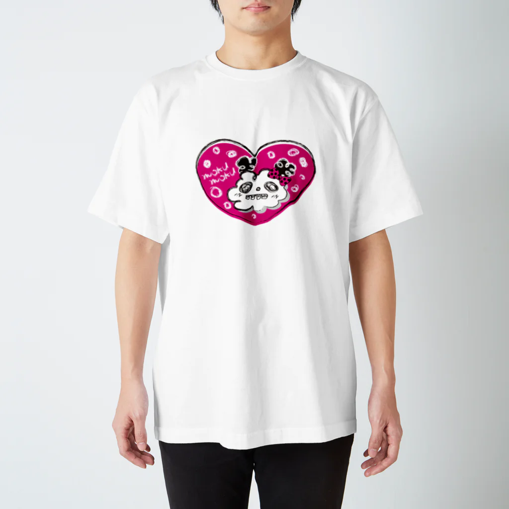 mirinarinaのmoku moku Rabbit Regular Fit T-Shirt