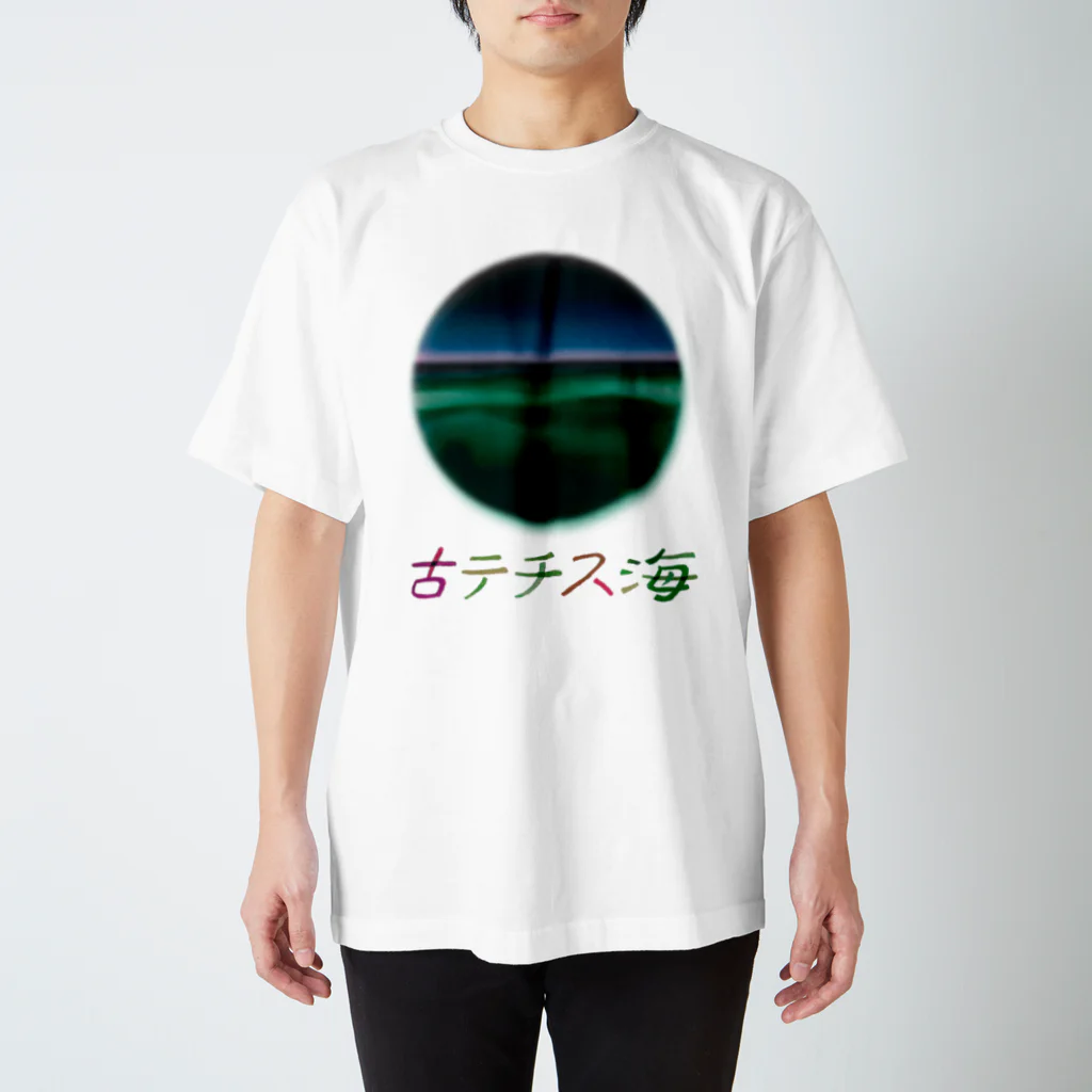 kurebonbonbonの古テチス海 Regular Fit T-Shirt