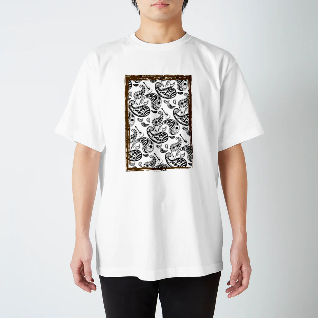 湘南・茅ケ崎　Kuwatayaのペイズリ Y&K Regular Fit T-Shirt