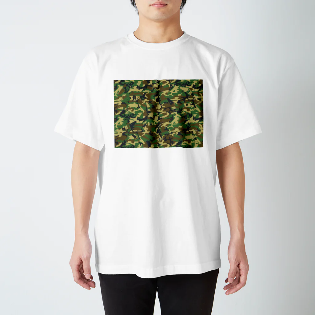 MANORI WORKSのTANKPET CAMO2 スタンダードTシャツ