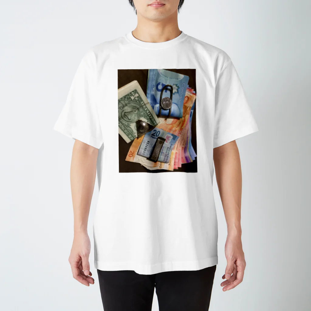 BettyMossのMoneycClipMoney スタンダードTシャツ