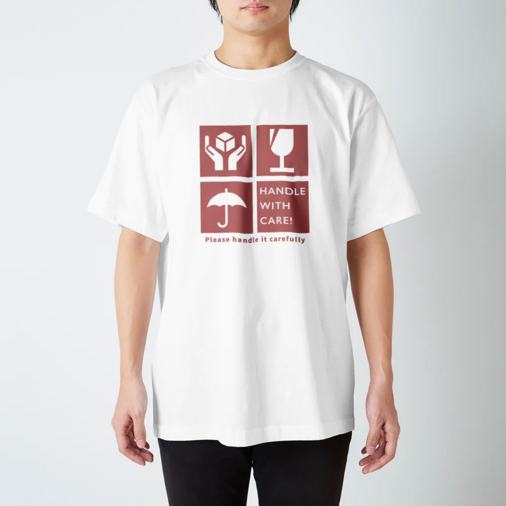 洒季折々の"取扱注意" スタンダードTシャツ