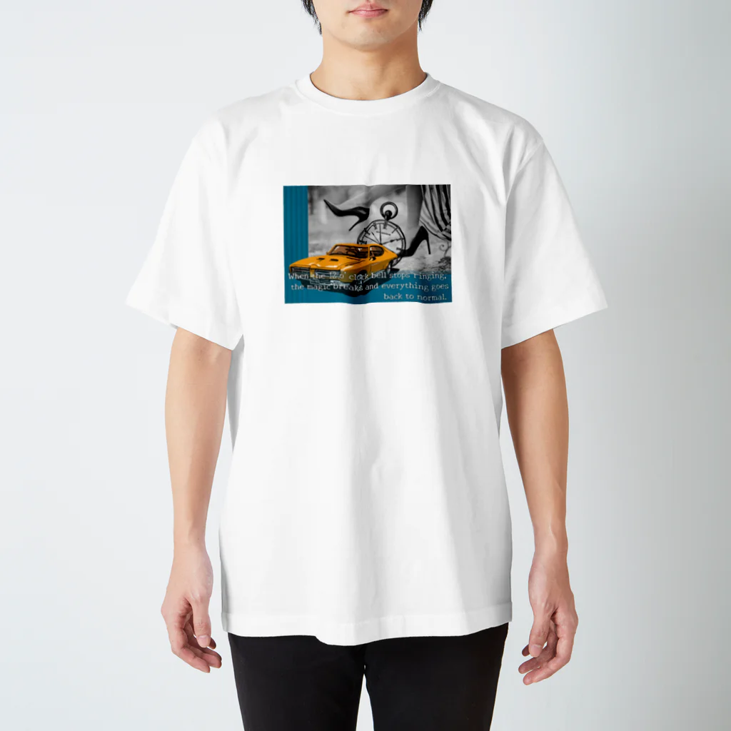 insparation｡   --- ｲﾝｽﾋﾟﾚｰｼｮﾝ｡の０時の魔法 スタンダードTシャツ