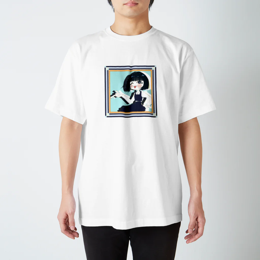 深山かのオンラインショップのかのちゃん二十歳になったよ！ スタンダードTシャツ