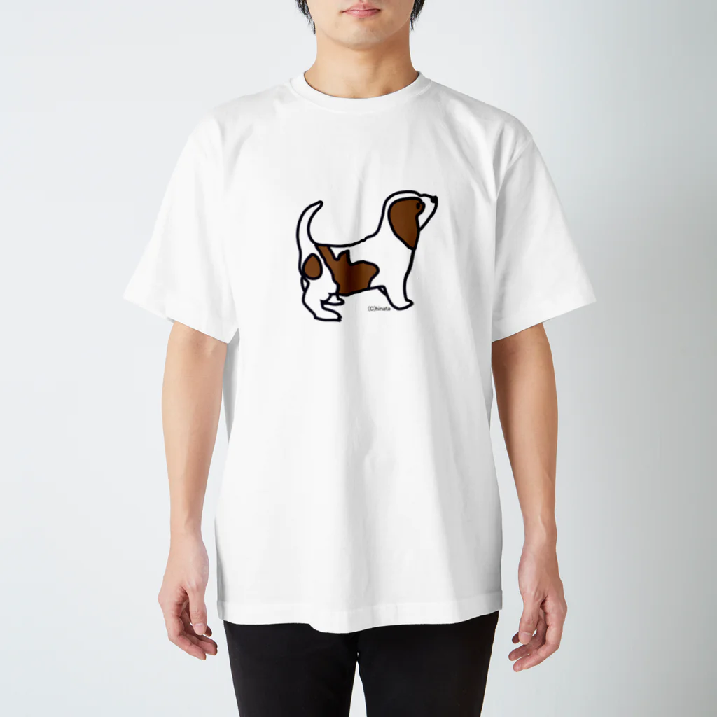 陽向の子犬 Regular Fit T-Shirt