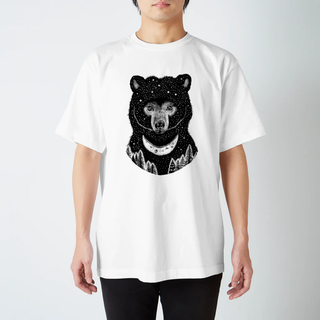 NartのAsiatic black bear スタンダードTシャツ