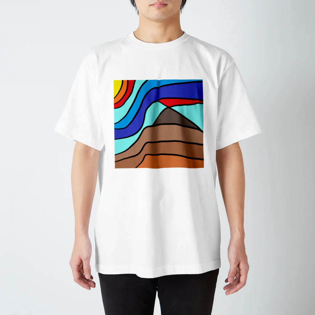 パイナップルみかんの火山 Regular Fit T-Shirt