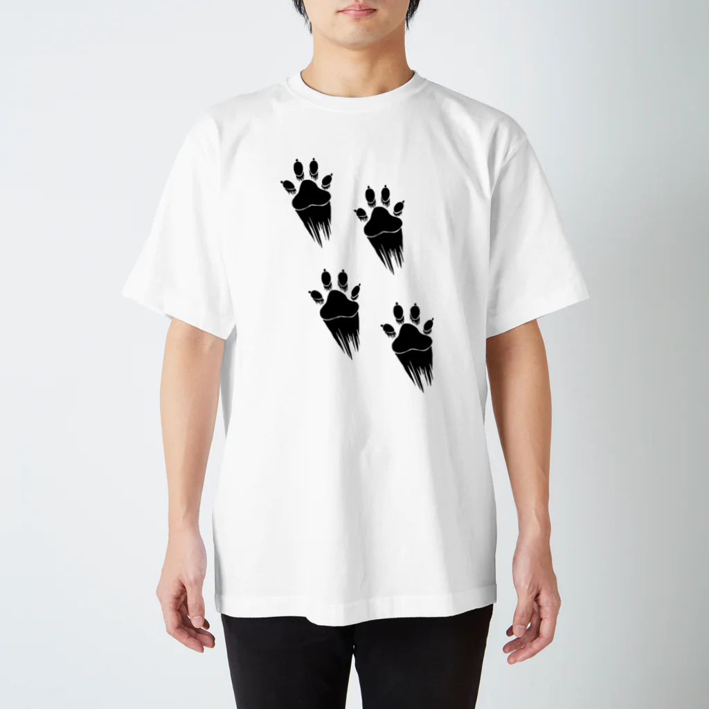 Husky'S Herb Gardenの走り抜ける犬 Regular Fit T-Shirt