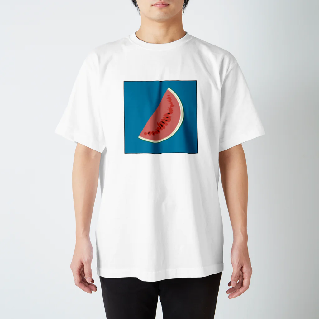 ototoino_ohiruの夏のスイカ Regular Fit T-Shirt