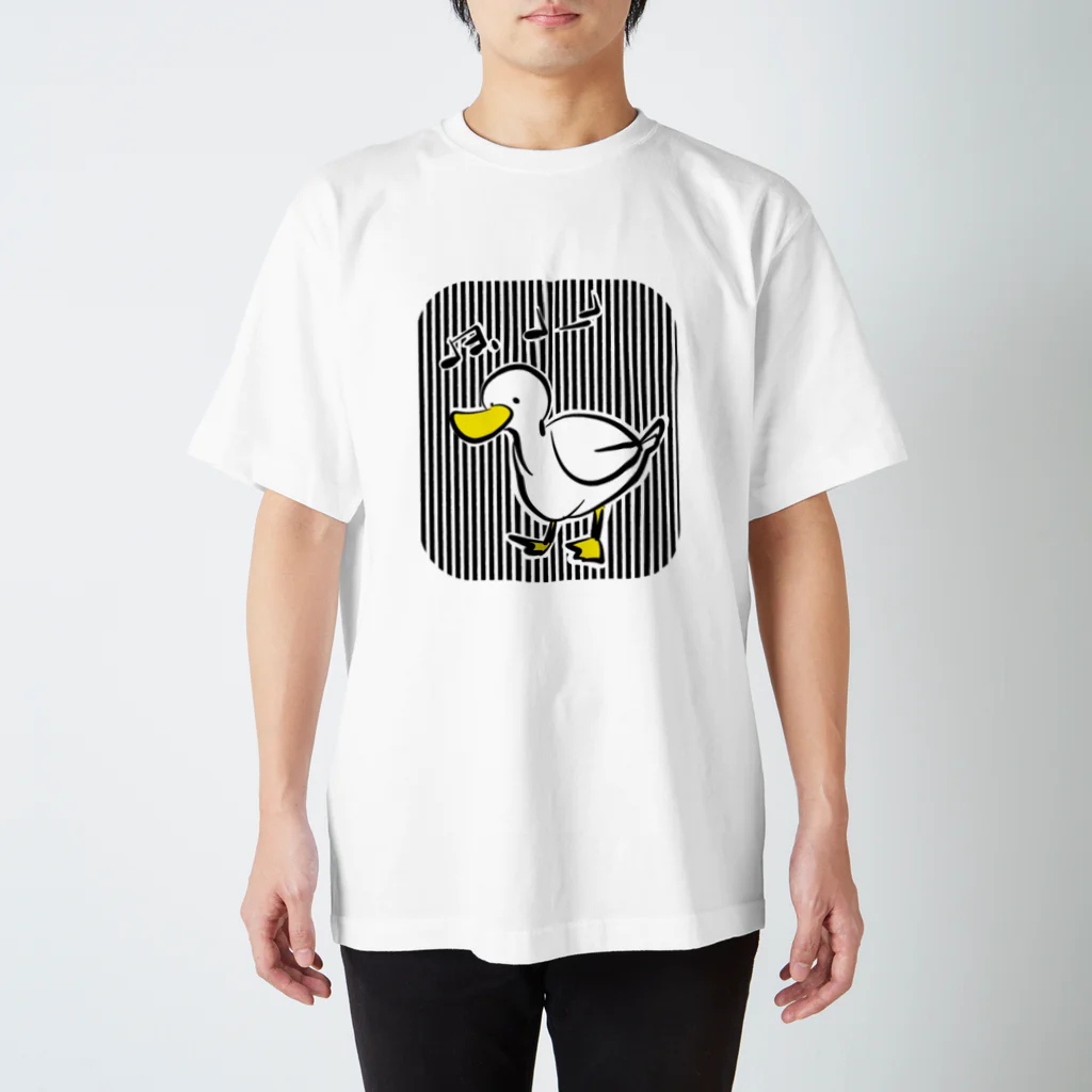 ティシュー山田のアヒルのこ スタンダードTシャツ