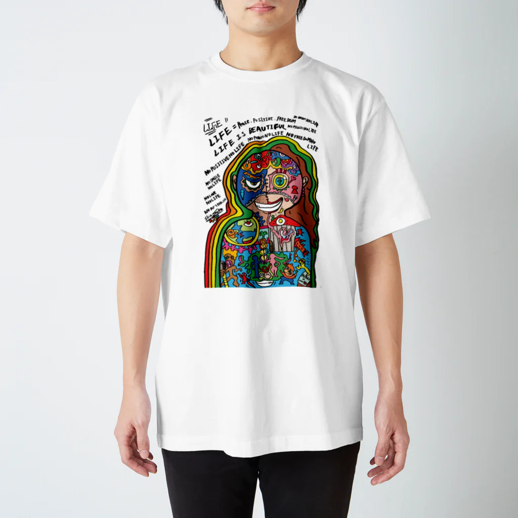 ART IS WELLのLIFE is... スタンダードTシャツ