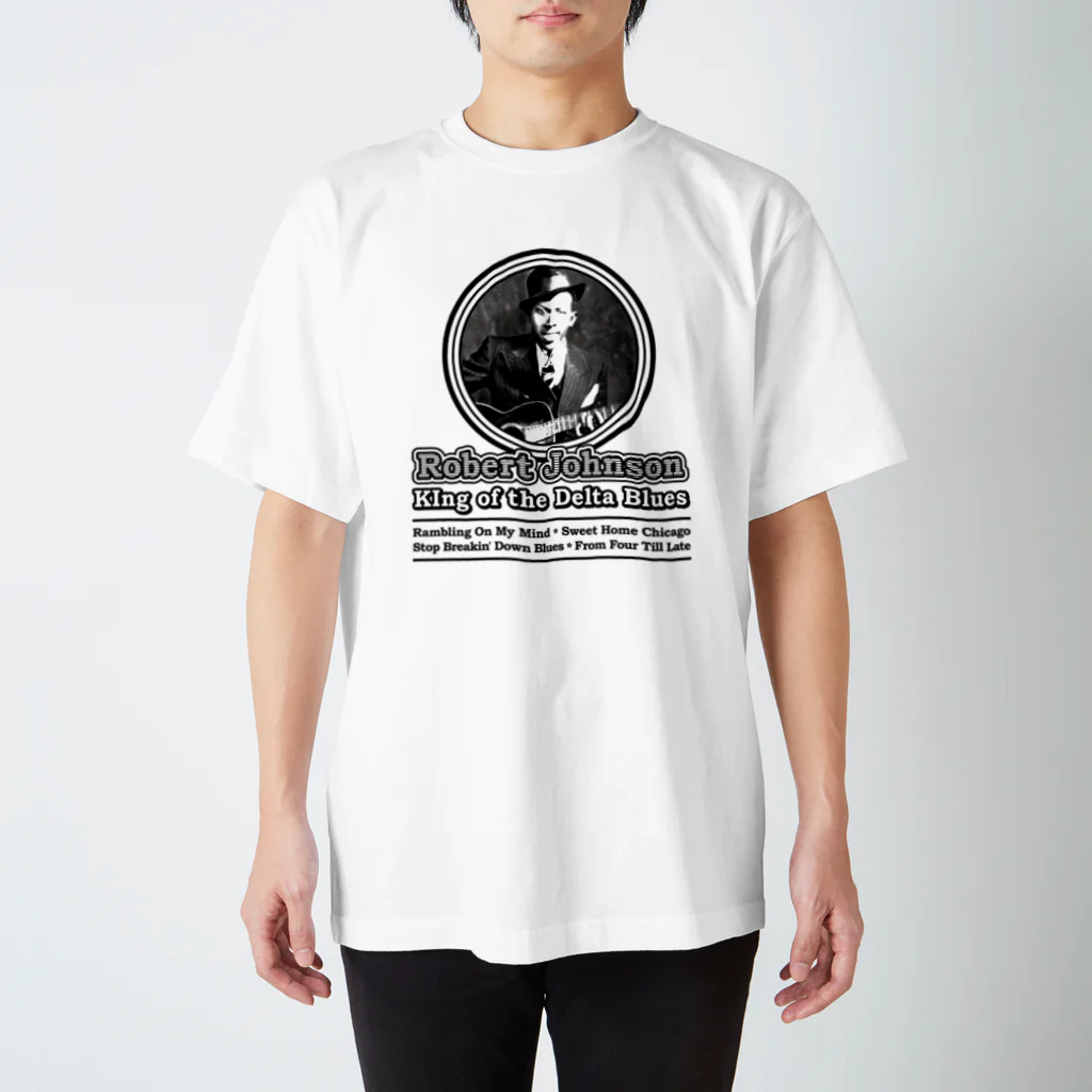 Hungry FreaksのRobert Johnson スタンダードTシャツ