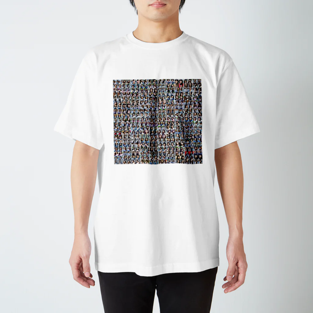 toshikazのStableDiffusion 無名の女性たち Regular Fit T-Shirt