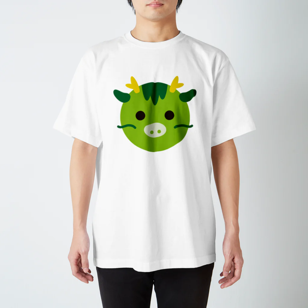 フォーヴァの干支丸-辰-animal up-アニマルアップ-  Regular Fit T-Shirt