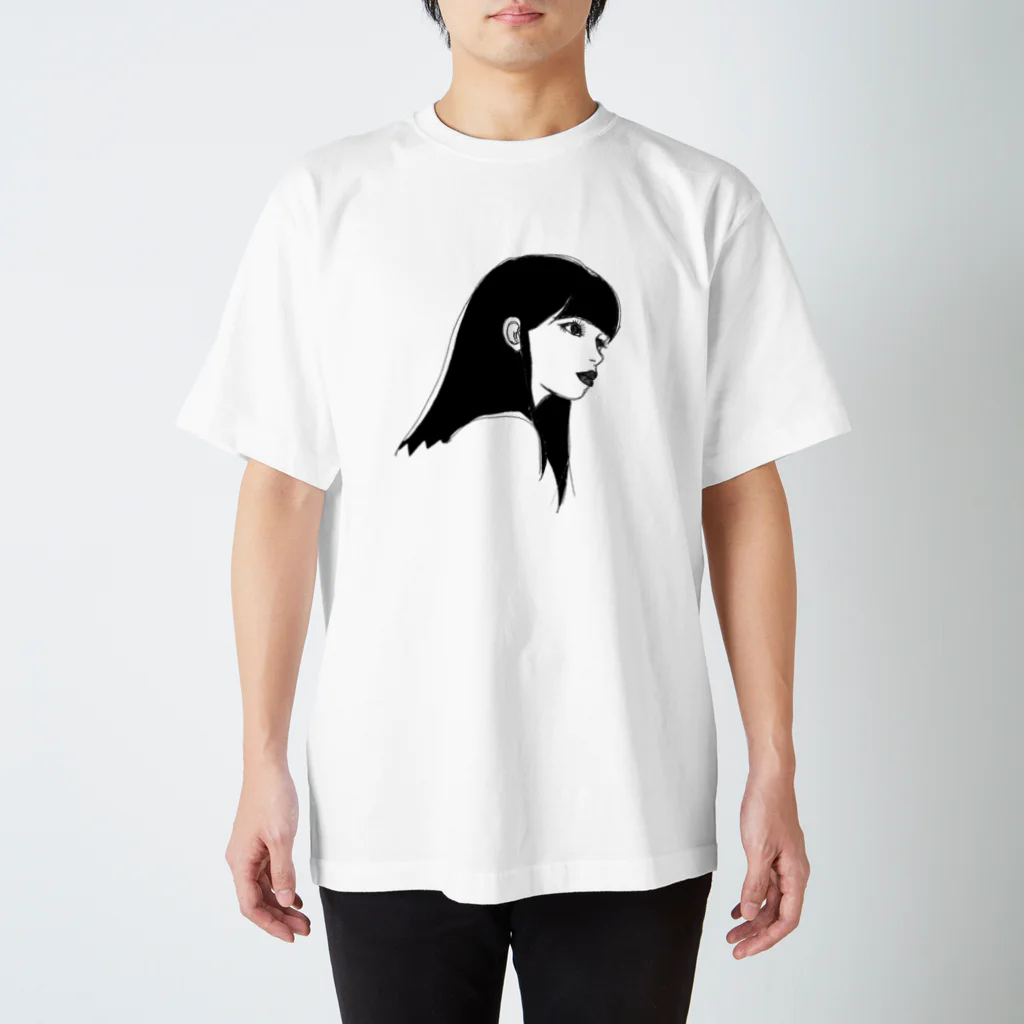 虜*ロールのgirl スタンダードTシャツ