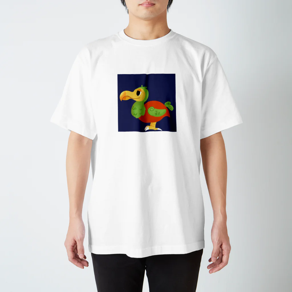 ハリネズミのブレンドさんのアホウドリ スタンダードTシャツ