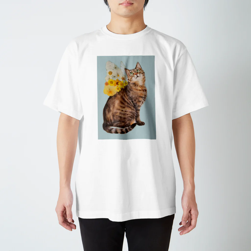 おちょぴのFlower Cat Fairies K スタンダードTシャツ