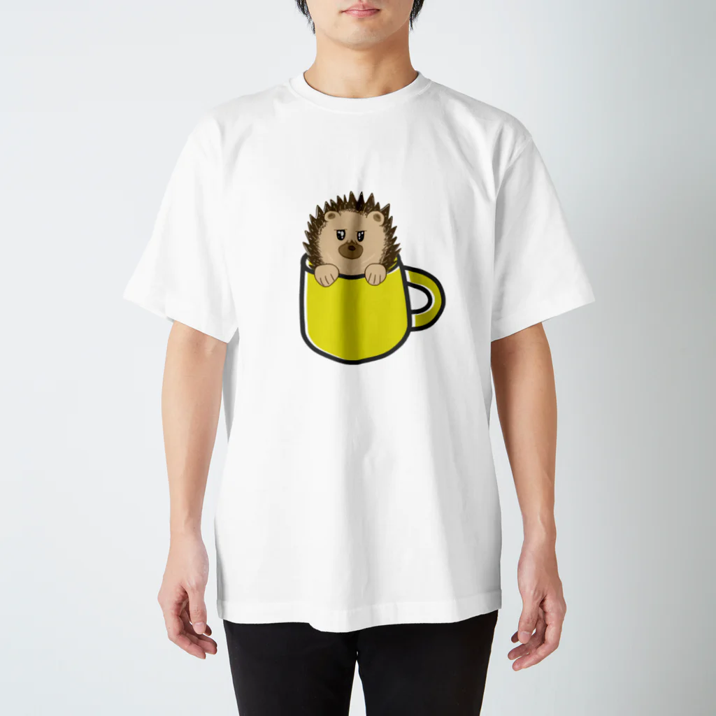 ごまSHOPのハリネズミ君 スタンダードTシャツ