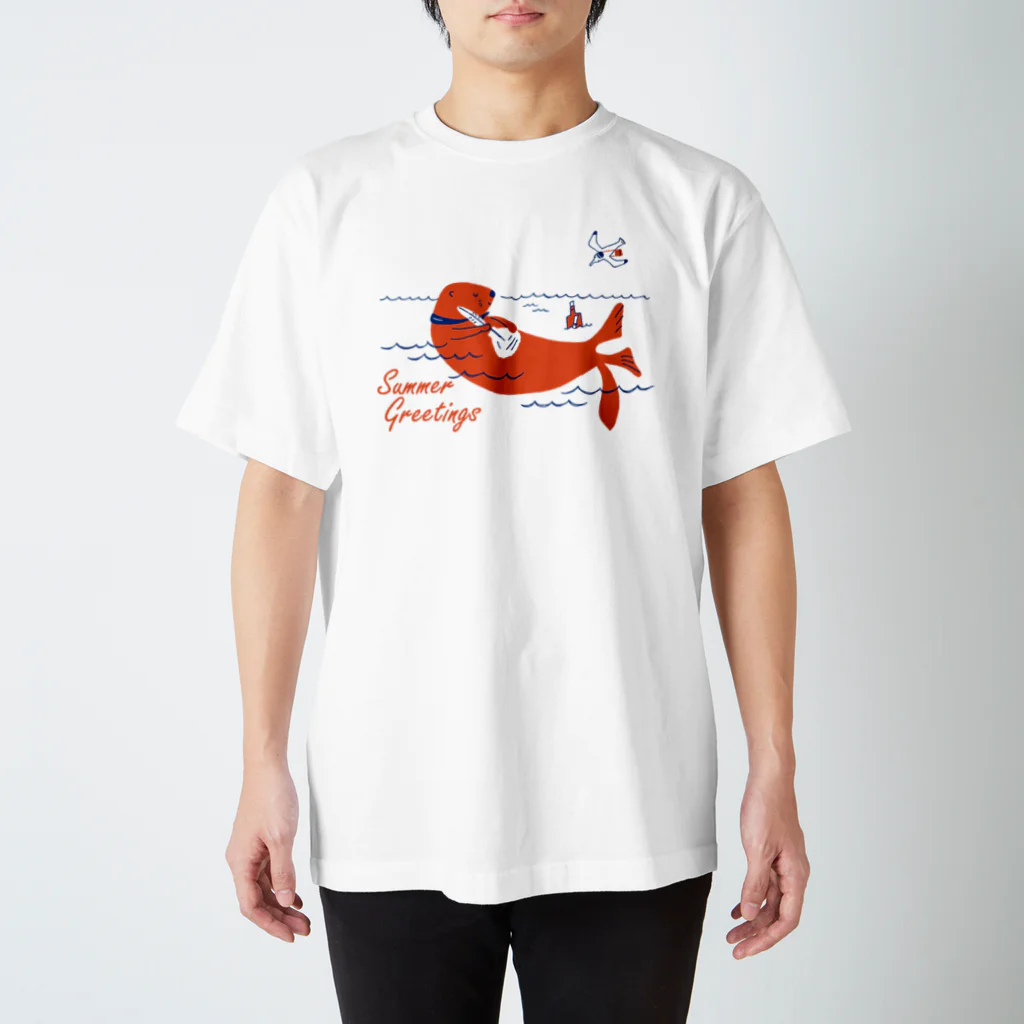 capybarashaのラッコレター スタンダードTシャツ