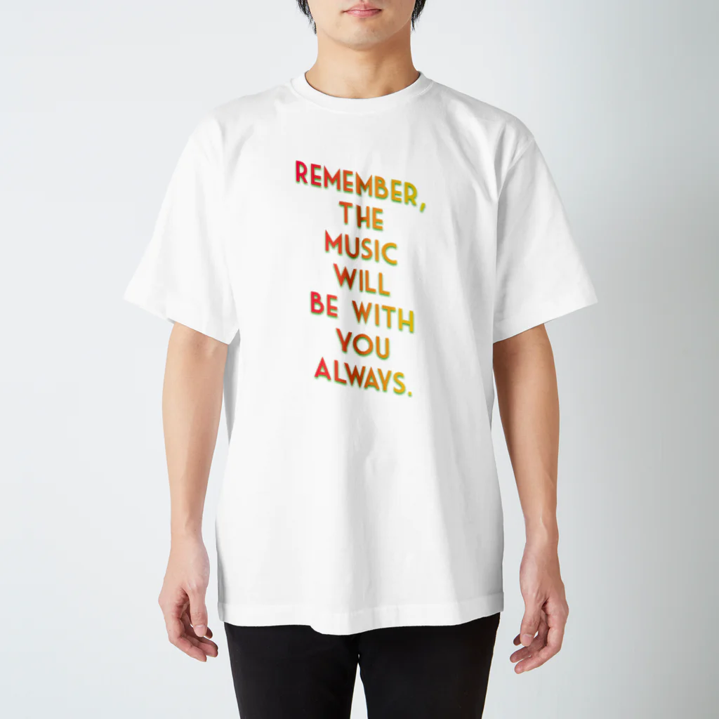 Smil3LABOのSmil3labo 音楽と共にいる服　マンダラロゴ Regular Fit T-Shirt