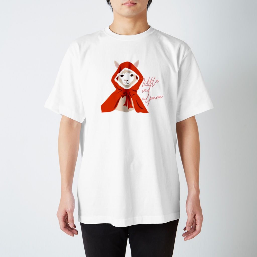 SWISS BLUEのLittle Red Alpaca Regular Fit T-Shirt