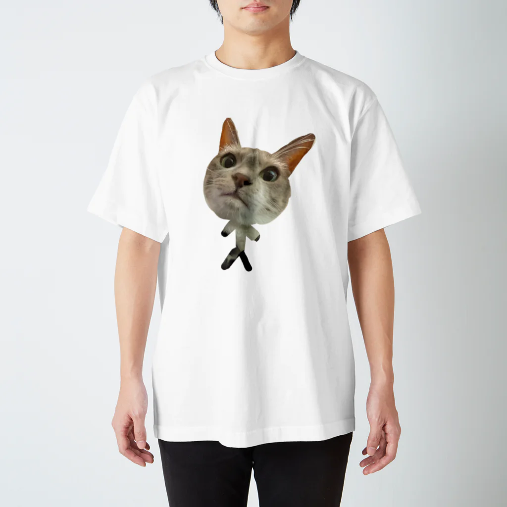 自粛のうちの猫かわいい Regular Fit T-Shirt