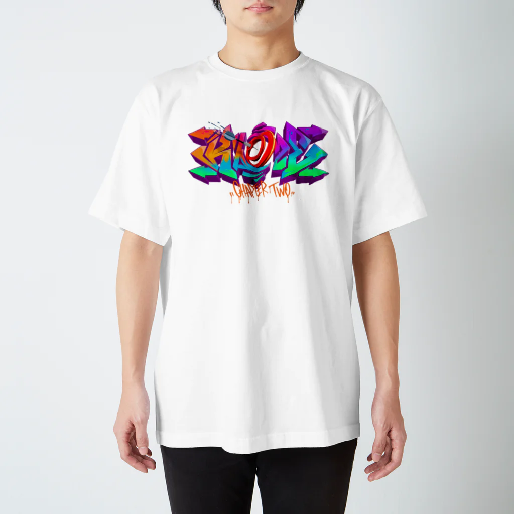 kanimiso_kazeのKAZEロゴアイテム２０２２ー１６１０MH Regular Fit T-Shirt