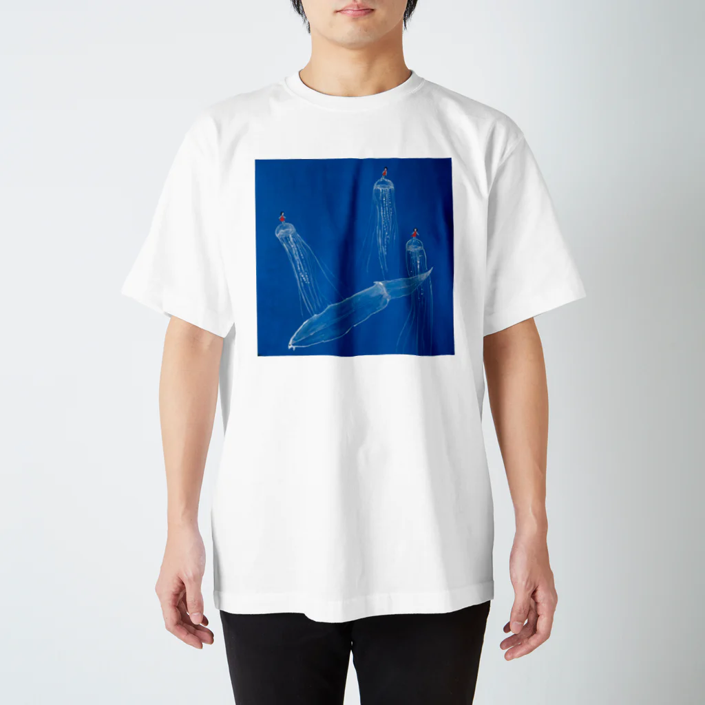 東直子のお店のとうめいを生きるスクエアver Regular Fit T-Shirt