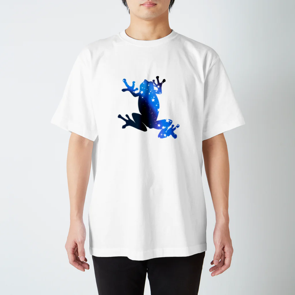 chicodeza by suzuriのスタダーストフロッグ Regular Fit T-Shirt