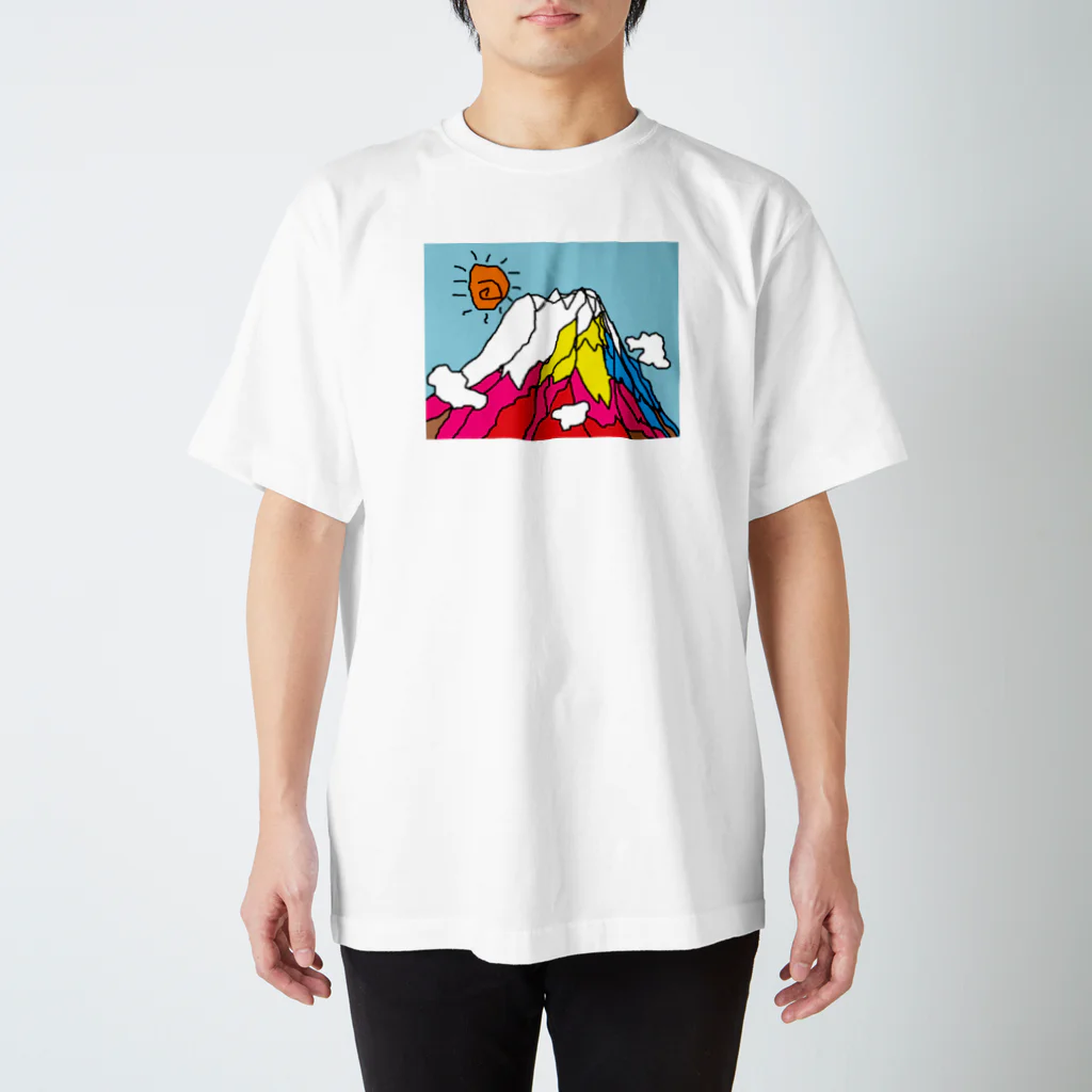 Asai8823の赤富士 スタンダードTシャツ