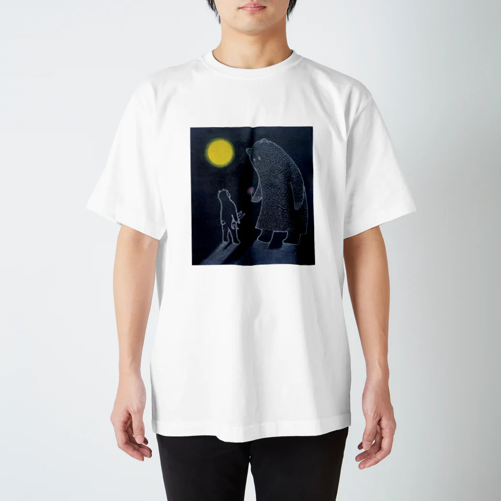 irosocagoodsの熊オバケと子供 Regular Fit T-Shirt