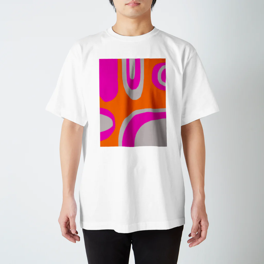 yumのオレンジピンク スタンダードTシャツ