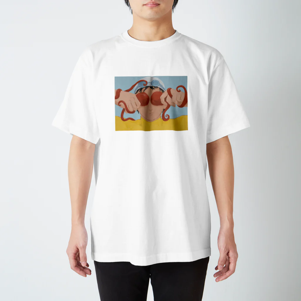 そぼろめのたこ Regular Fit T-Shirt