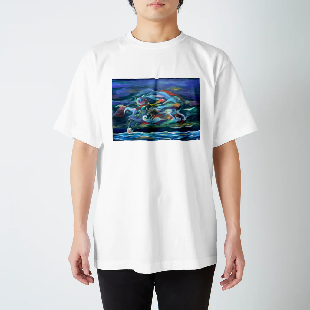 Magrict の鯨 Regular Fit T-Shirt