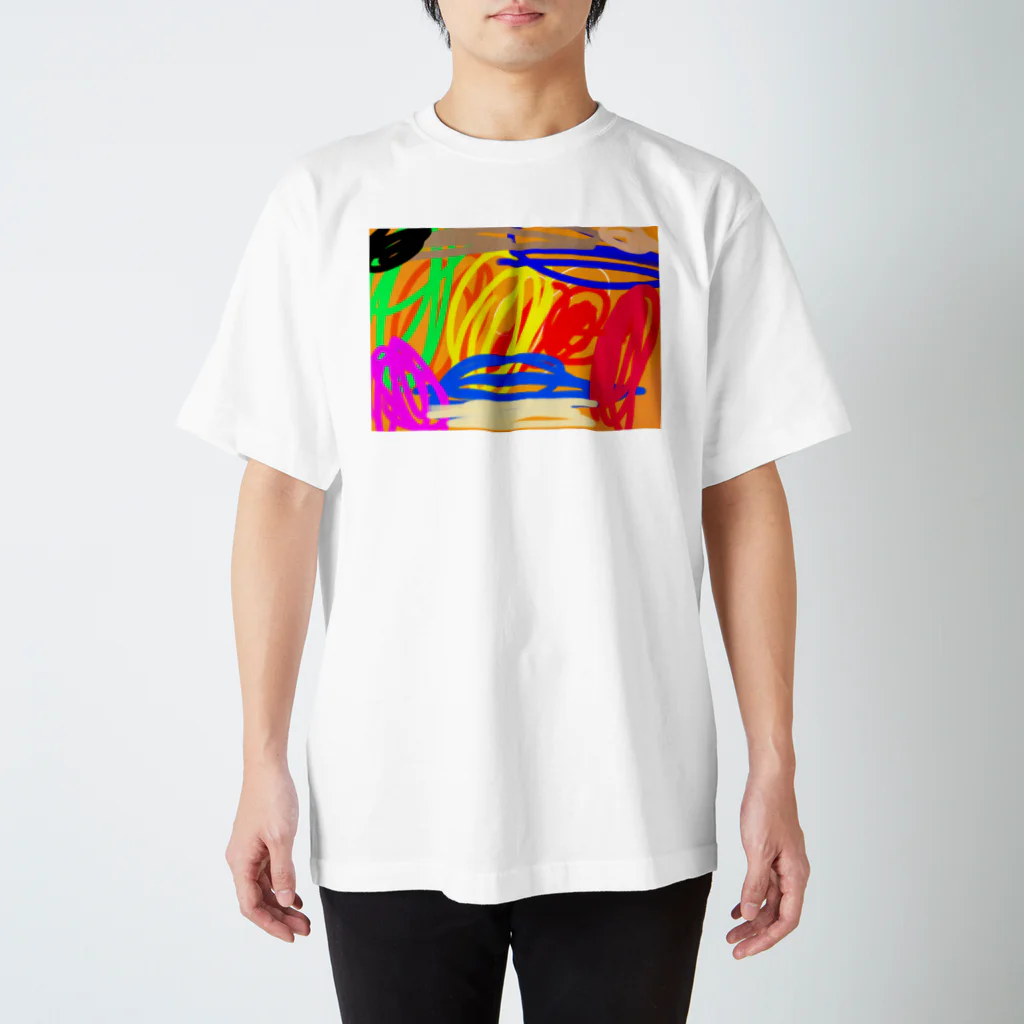 laboandtownのchi-35 色んな色んな色んな色 スタンダードTシャツ