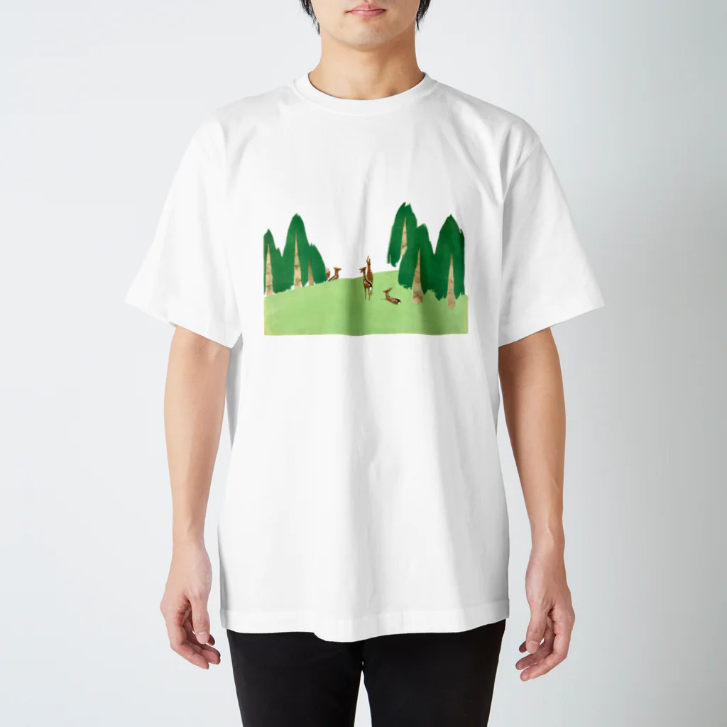 Nursery Rhymes  【アンティークデザインショップ】の春日野 Regular Fit T-Shirt