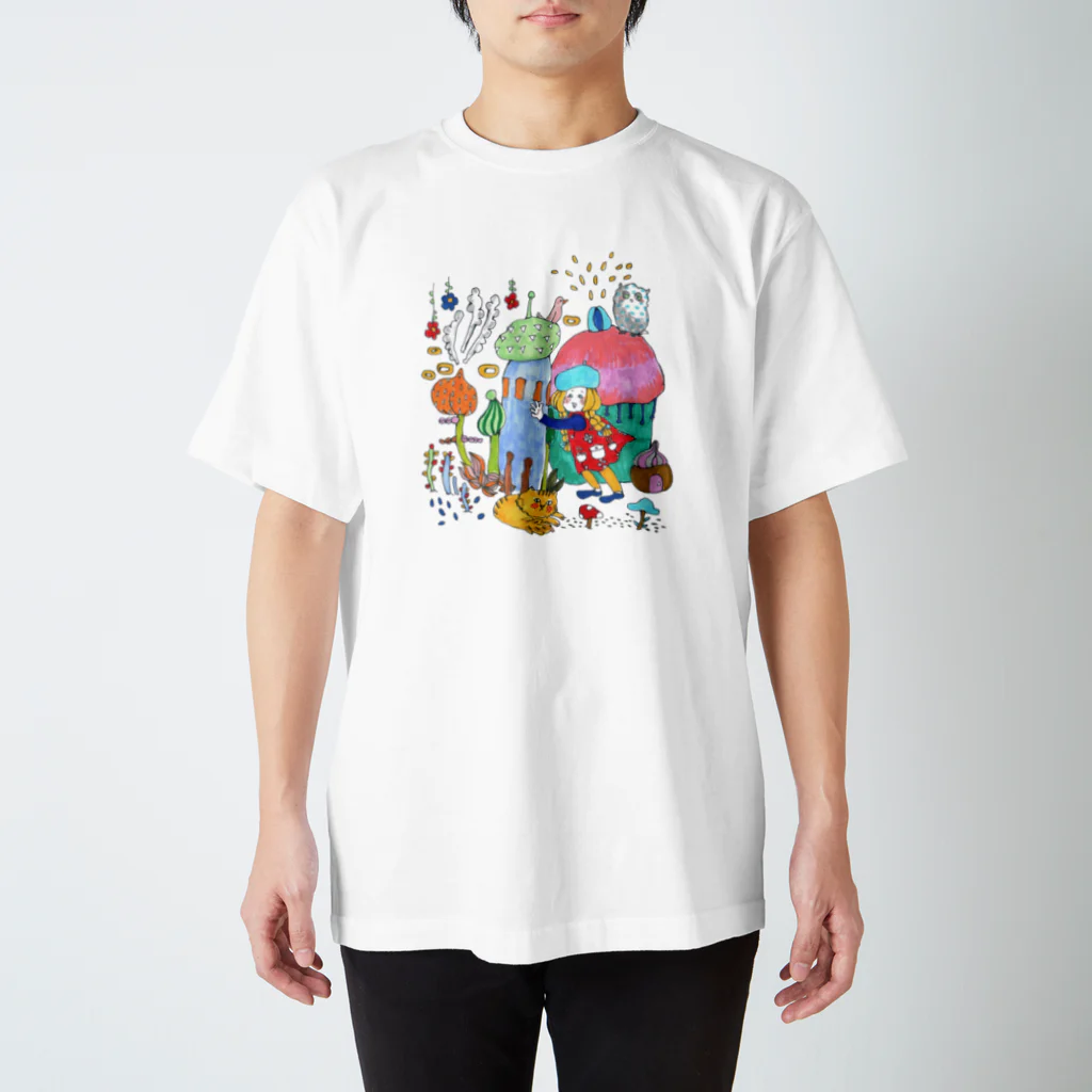 midobu3のmori Regular Fit T-Shirt