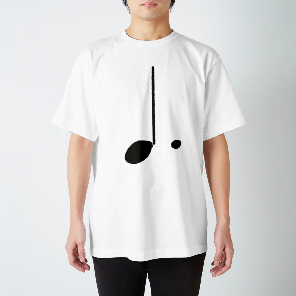 Orchestra:Suzuri支店の付点四分音符 スタンダードTシャツ