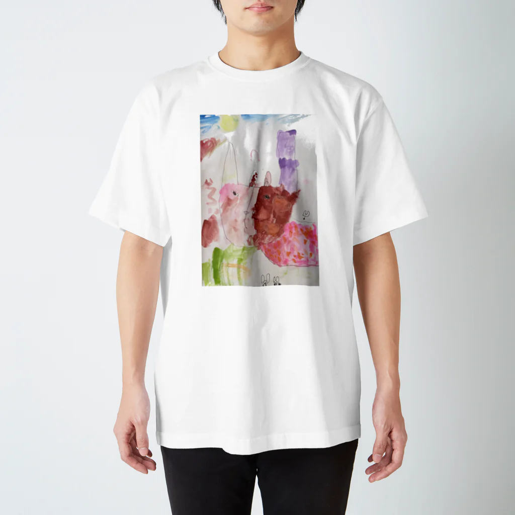 いろはリズムのキリンのエムラ Regular Fit T-Shirt