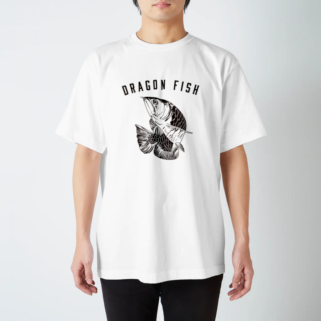 LITACREATIVEのアジアアロワナ スタンダードTシャツ