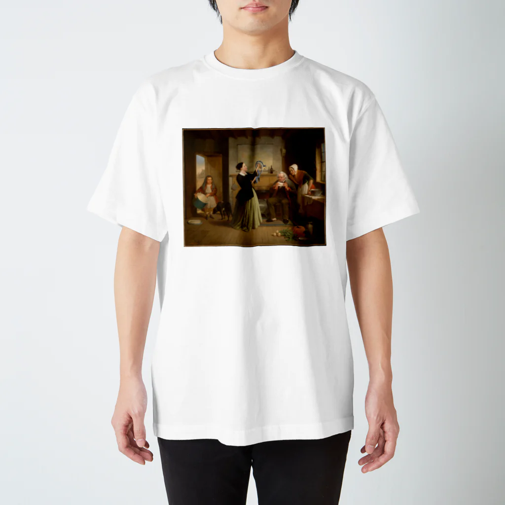 kaigaのThe New Bonnet / Francis William Edmonds  / 1858 / フランシス・ウィリアム・エドモンズ  スタンダードTシャツ