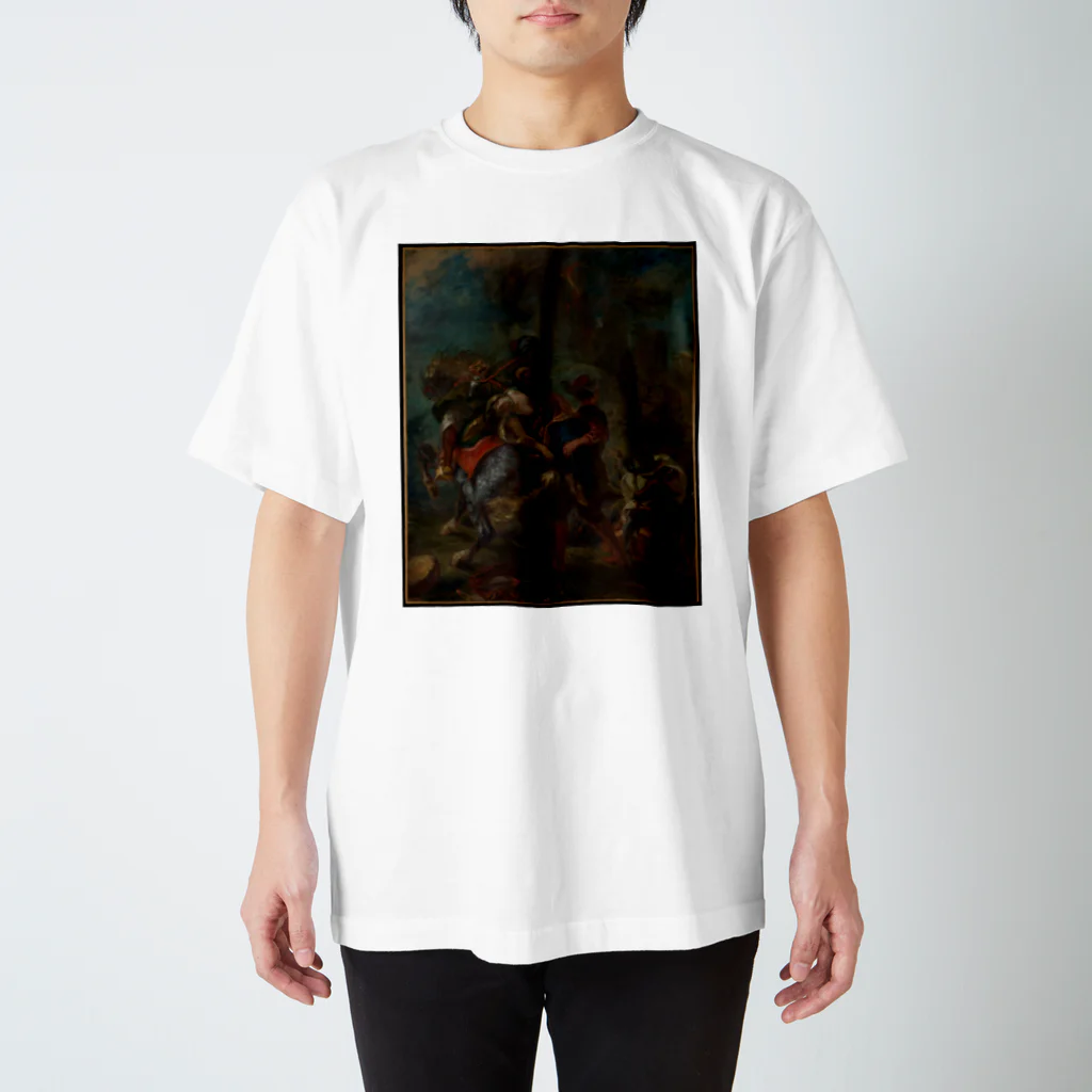 kaigaのレベッカの誘拐 / ウジェーヌ・ドラクロワ / The Abduction of Rebecca / Eugène Delacroix / 1846 スタンダードTシャツ