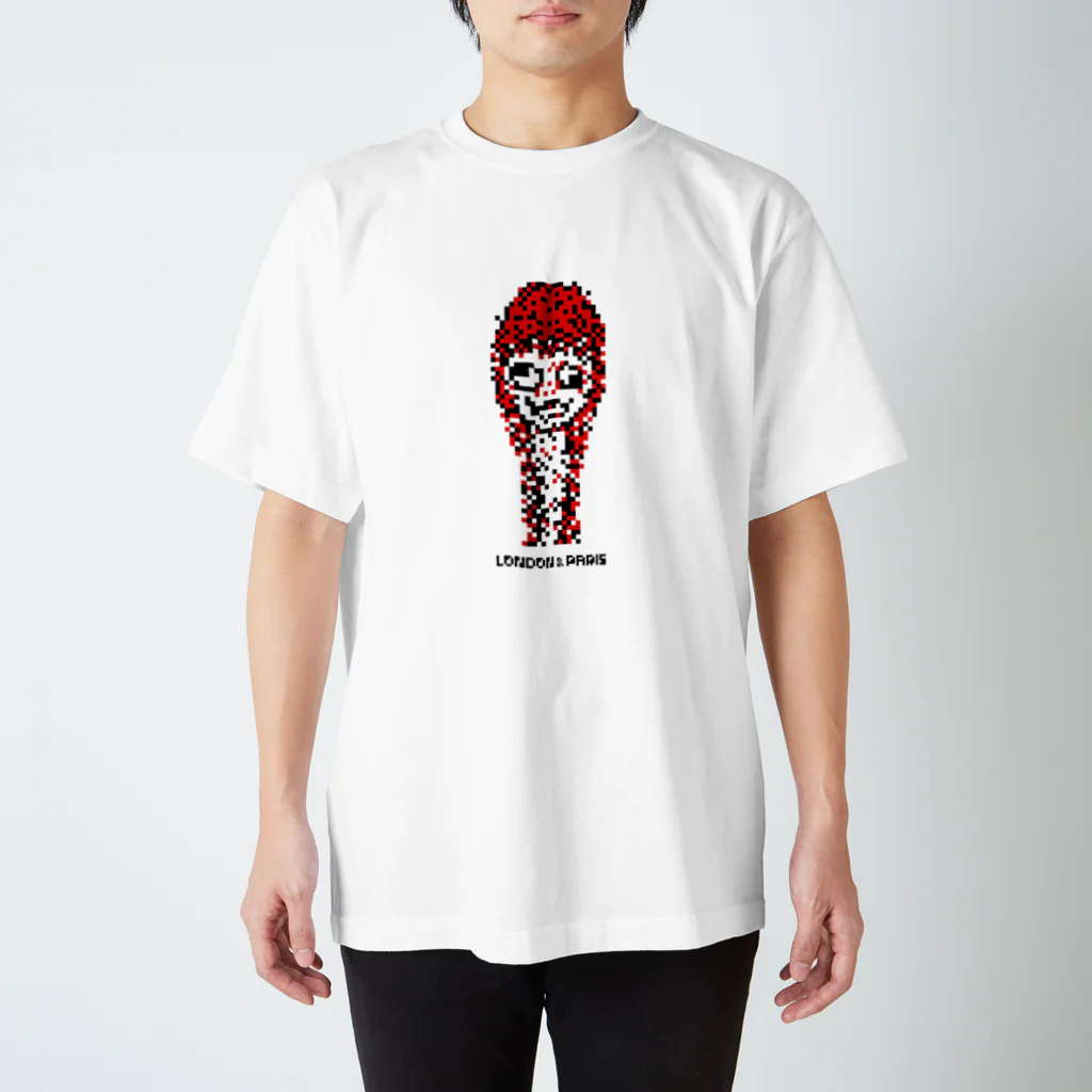 JIUKOのLONPARI 8BITS 「YUUUUKO」 スタンダードTシャツ