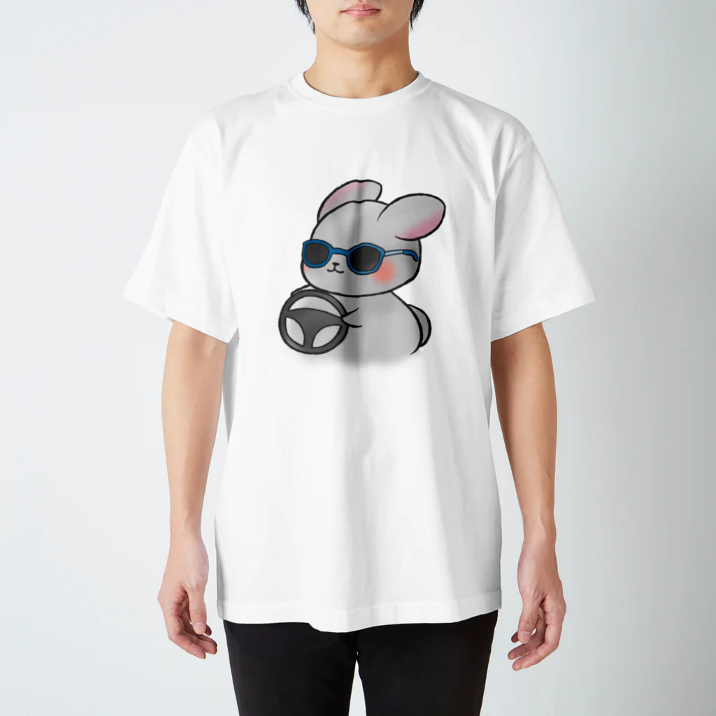 ゆめうさぎShopのドライブせさみくん Regular Fit T-Shirt